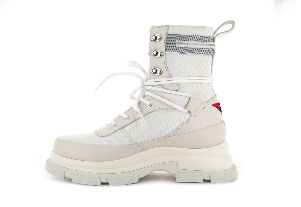 Zapatos Altas Palladium GAO EVA HIGH BOOT Hombre Blancas | Costa Rica-58721